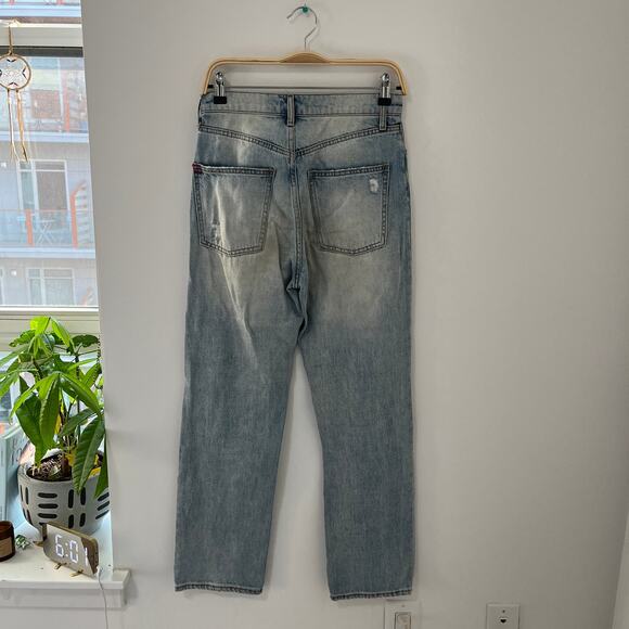 Urban Outfitters BDG Distressed Straight Jeans Size 25 - Picture 5 of 5